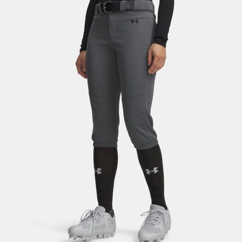 Under Armour Gray Utility Softball Pants Size Medium M
